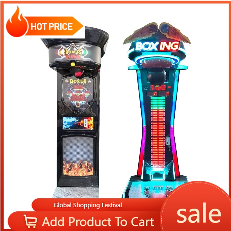 Arcade Game Coin - Indoor Entertainment Coin-operated Arcade Boxer Game