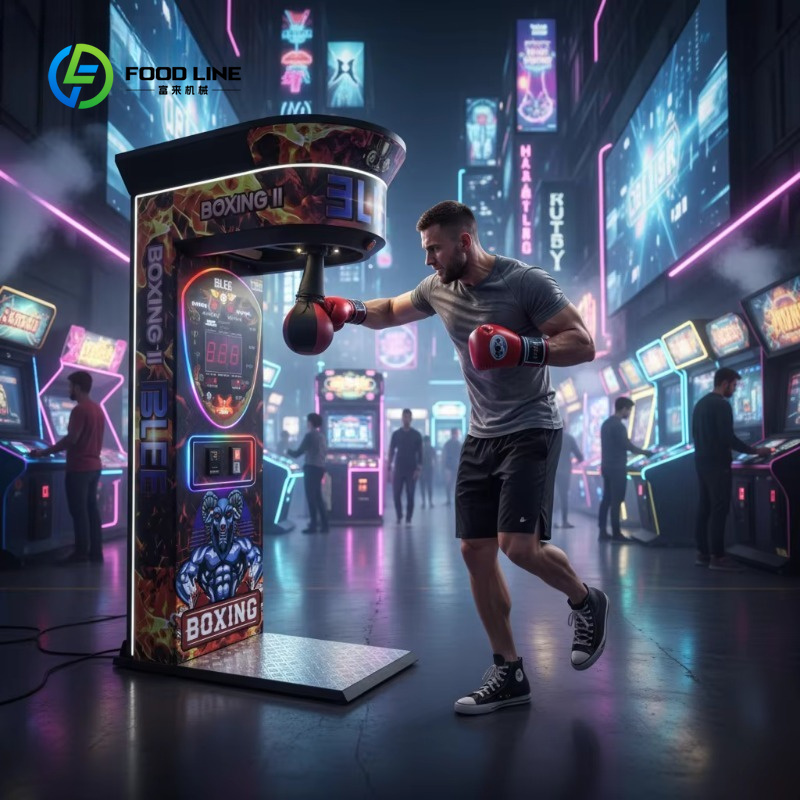 Boxing Machine Arcade - Customized Coin Operated Electric Boxing Machine
