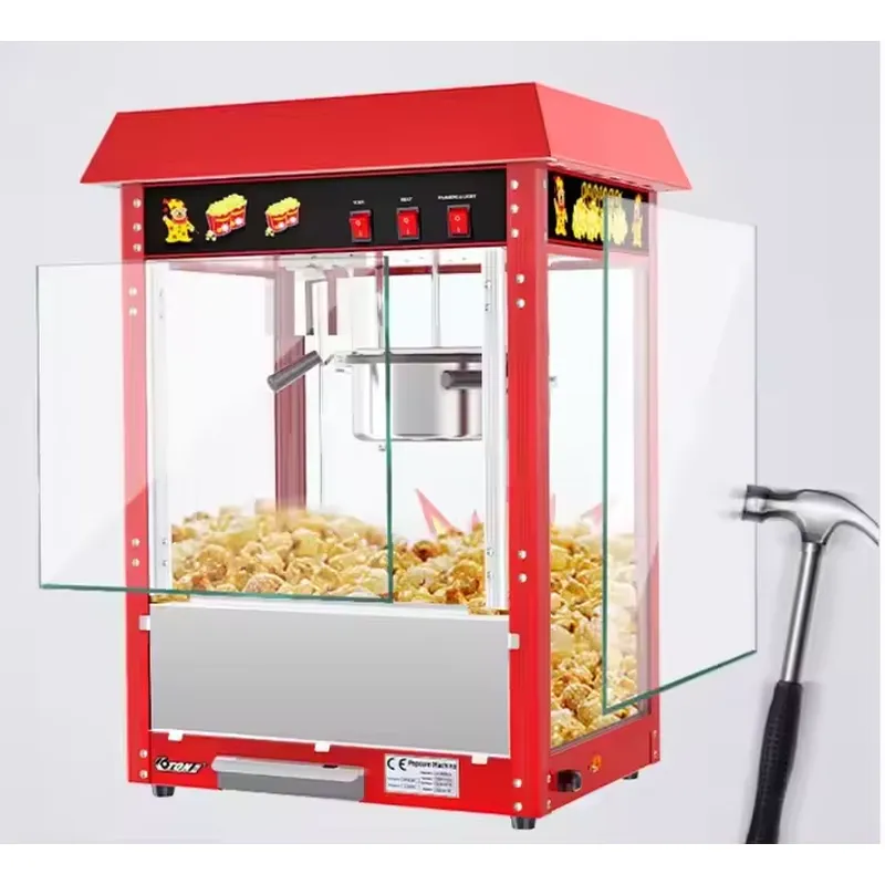 Hot Air Commercial Popcorn Mak - Popcorn Vending Machine recension och pris
