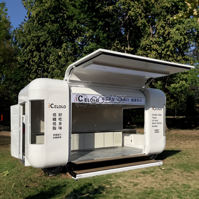 Hot Sale Food Truck Mobile Kit - Hot Dog Vending Cart recension och pris
