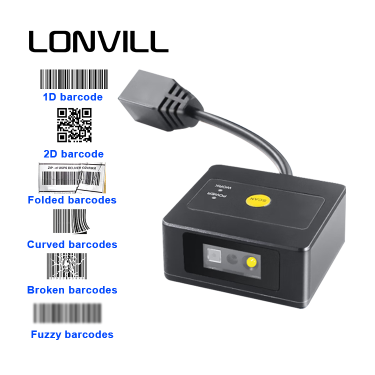 Customized Embedded 2d Wired M - Vending Machine Qr Code recension och pris