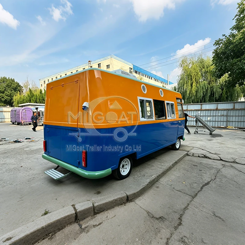 Commercial Mobile Food Van wit - Hot Dog Vending Cart recension och pris