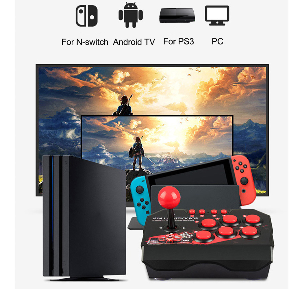 GAMINJA 4-in 1Game Joystick Wi - Arcade Vibes recension och pris