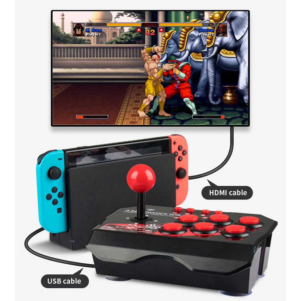 GAMINJA 4-in 1Game Joystick Wi - Arcade Vibes recension och pris
