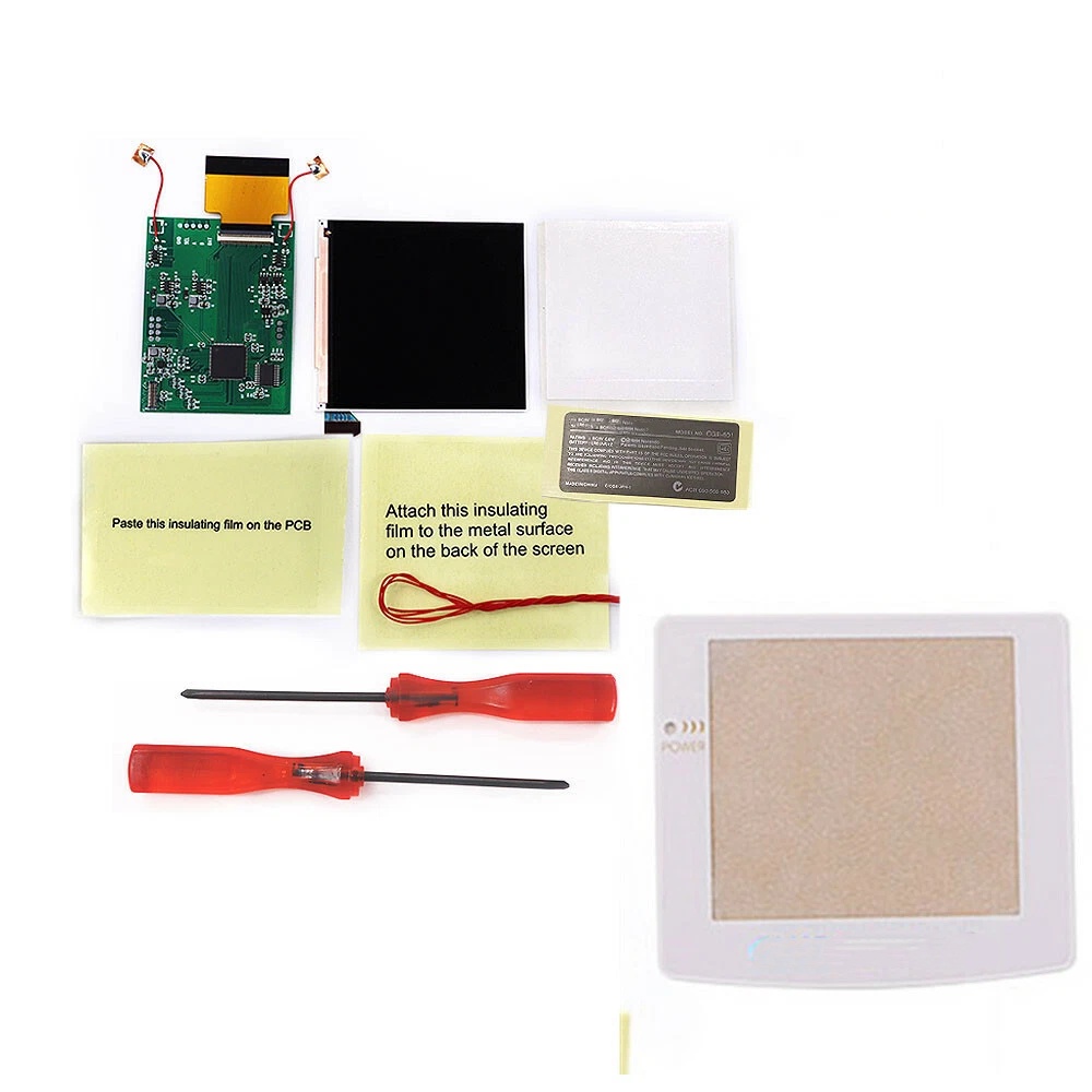 HISPEEDIDO For GBC 3.1' Q5 IPS - Lcd Screen Arcade recension och pris