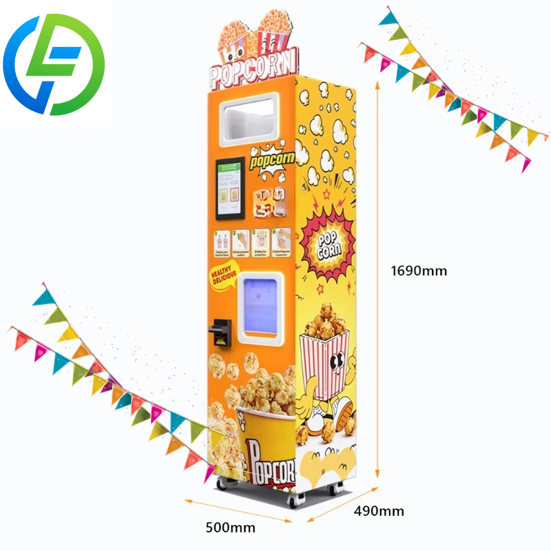 Customized 24/7 Operation Popc - Popcorn Vending Machine recension och pris