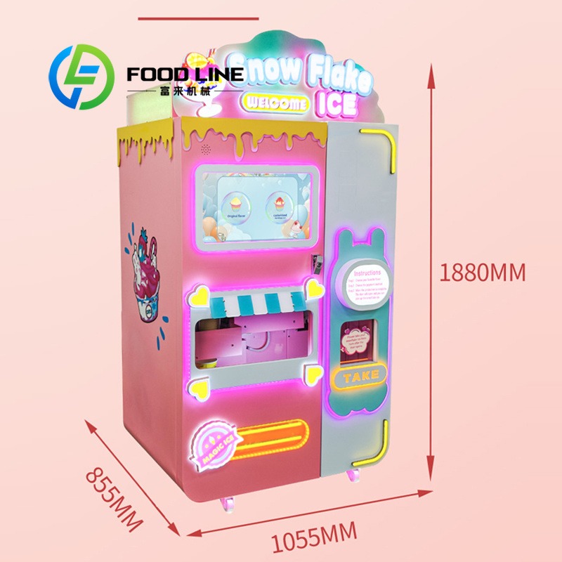 Snow Cone Vending Machine Deve - Popcorn Vending Machine recension och pris