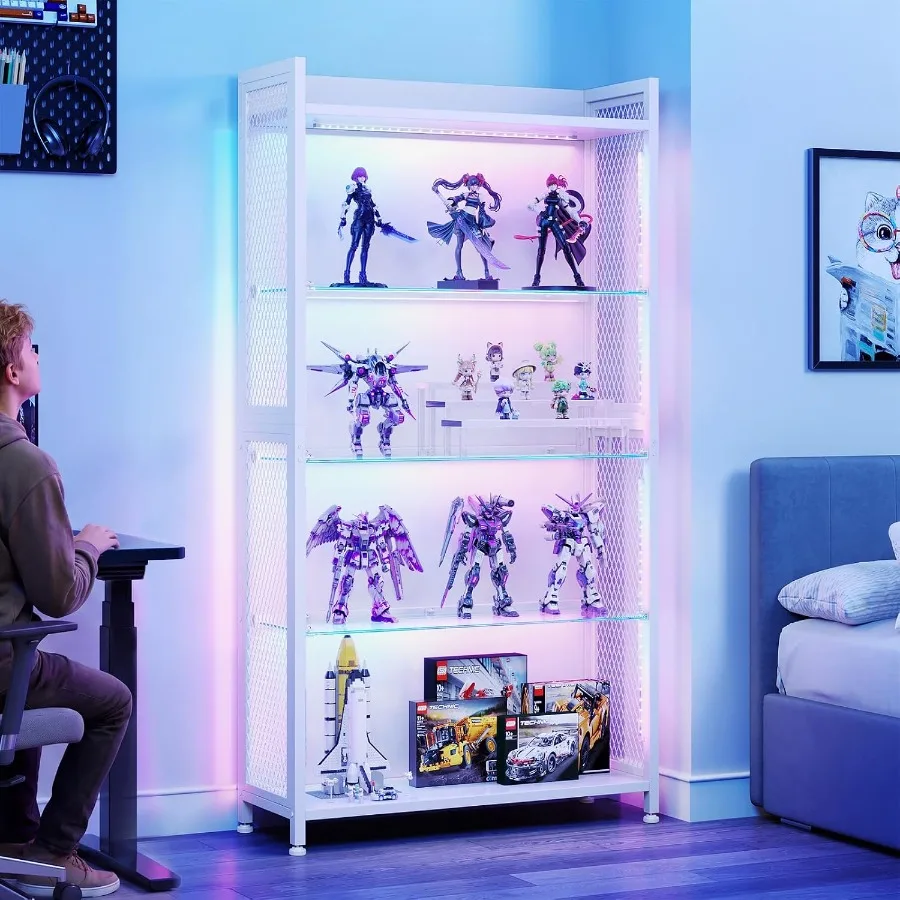Display Case with Open Glass S - Glass Cabinet Display recension och pris