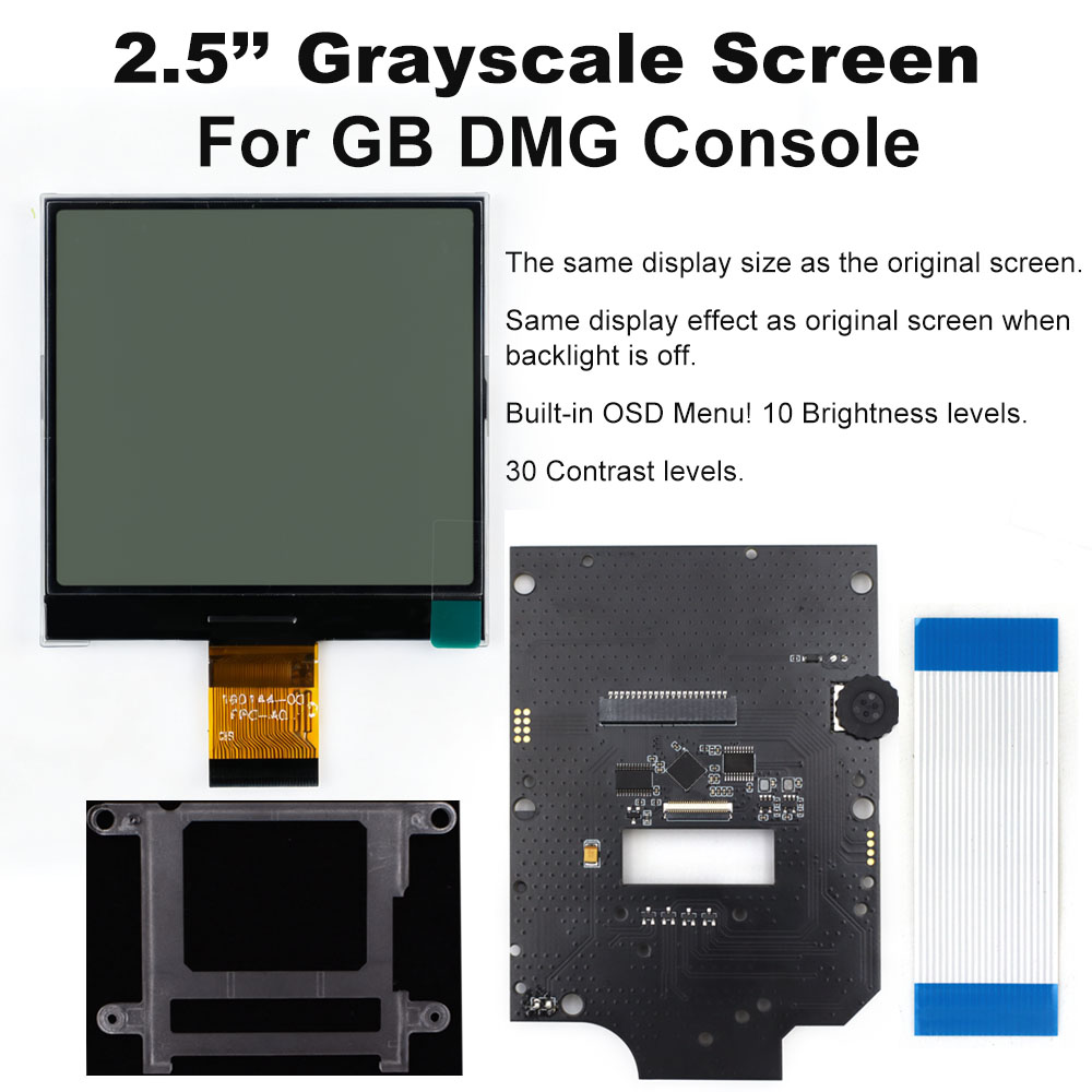 HISPEEDIDO 2.5 Inches Grayscal - Lcd Screen Arcade recension och pris