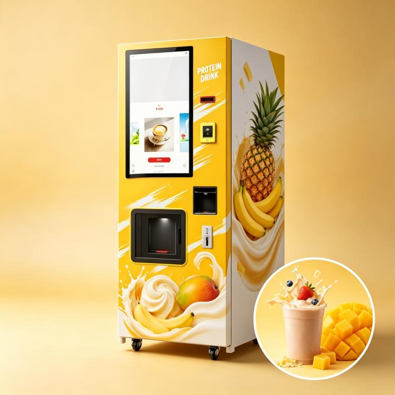 Protein Shake Vending Machine  - Popcorn Vending Machine recension och pris