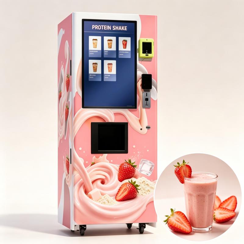 Protein Shake Vending Machine  - Popcorn Vending Machine recension och pris