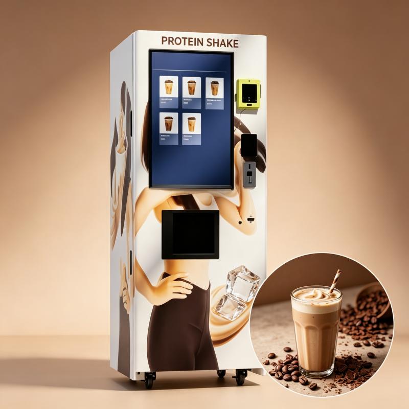 Protein Shake Vending Machine  - Popcorn Vending Machine recension och pris