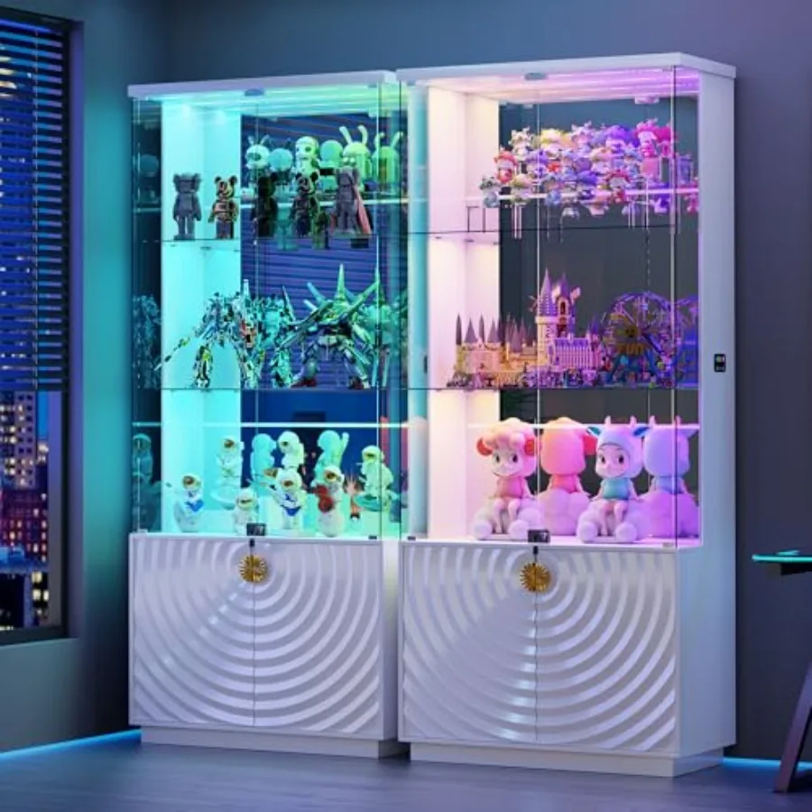 Display Cabinet 71 Inch Lockab - Glass Cabinet Display recension och pris