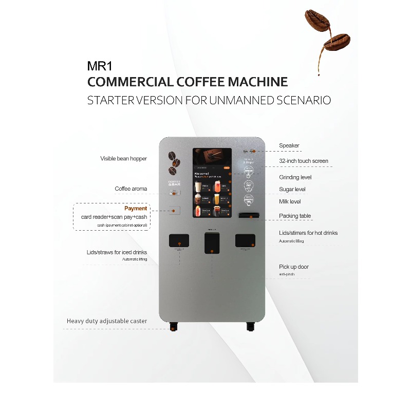 Startup Fresh Ground Coffee Ve - Vending Machine Qr Code recension och pris