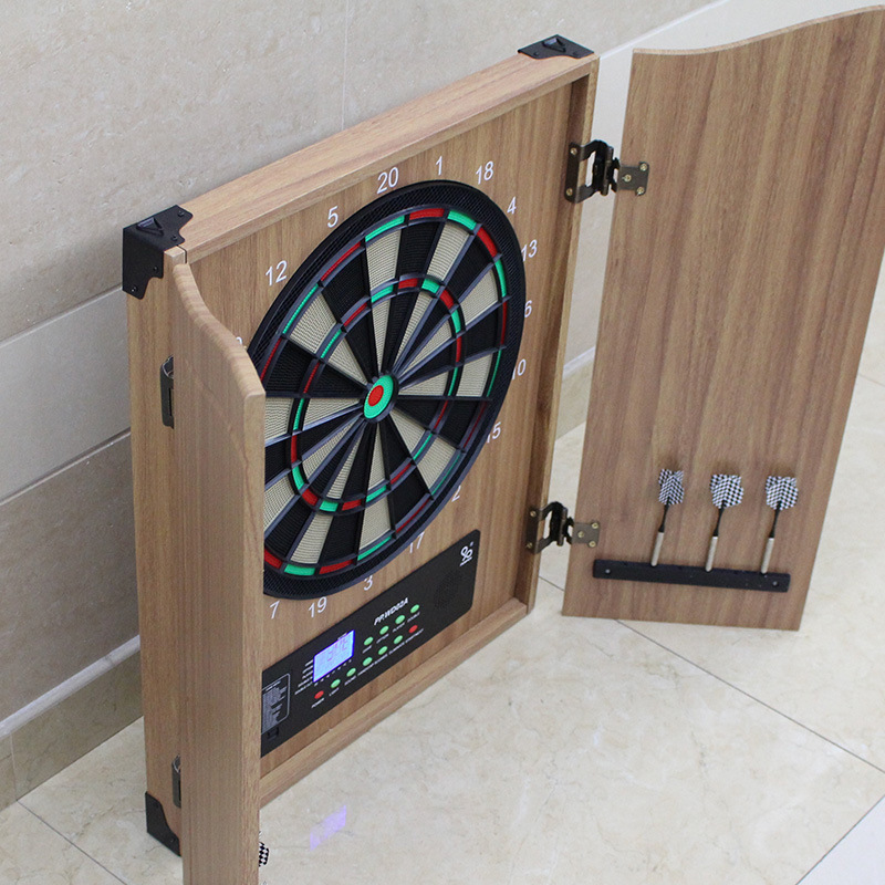 Luxury Wooden Electronic Dart  - Electronic Dartboard Cabinet recension och pris
