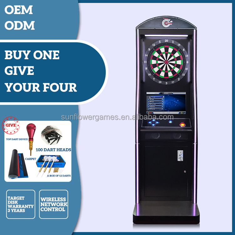 Arcade Dartboard Cabinet  Cust - Electronic Dartboard Cabinet recension och pris