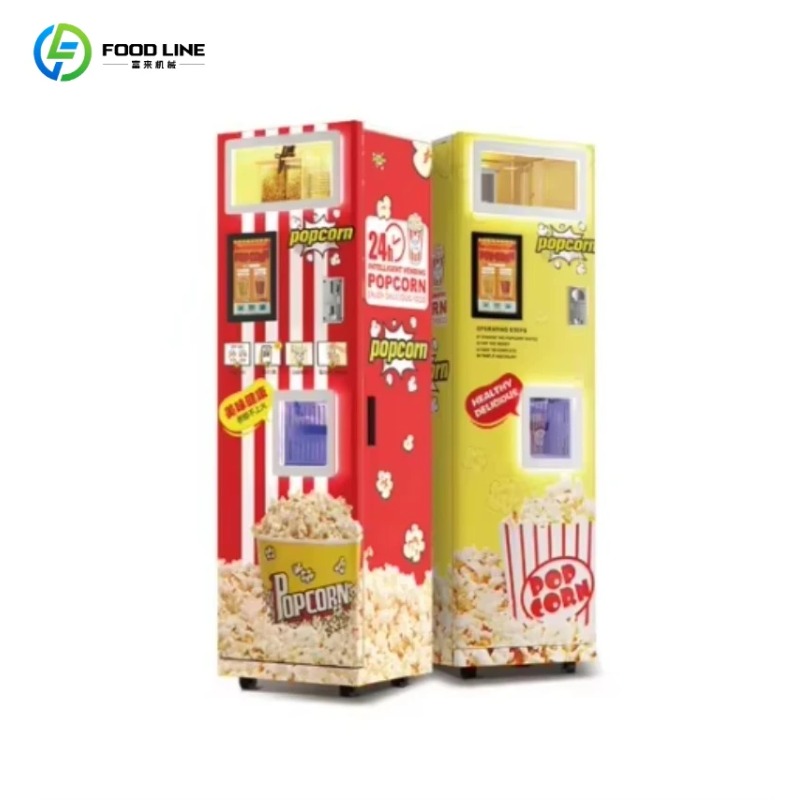 Customized Hot Selling Salty S - Popcorn Vending Machine recension och pris