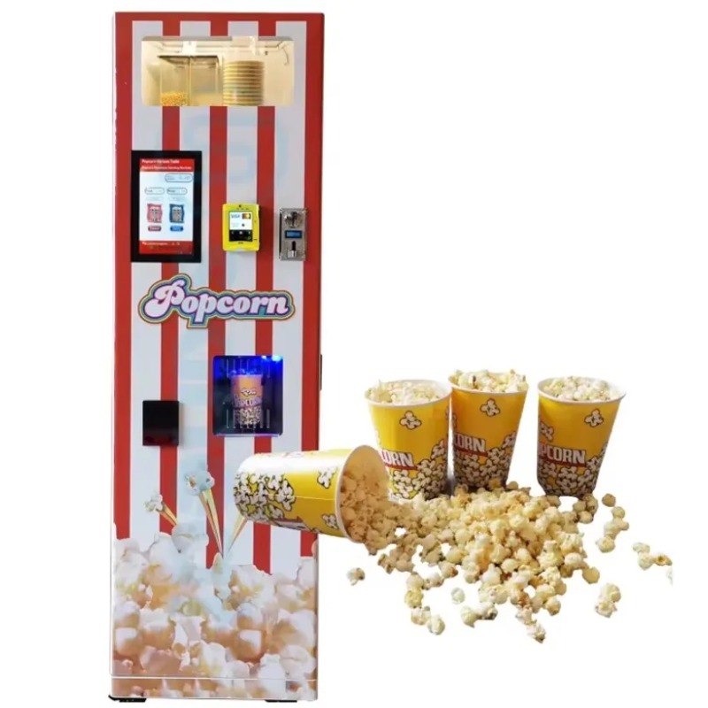 Customized Hot Selling Salty S - Popcorn Vending Machine recension och pris