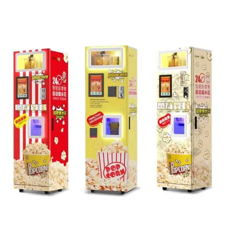 Customized Hot Selling Salty S - Popcorn Vending Machine recension och pris