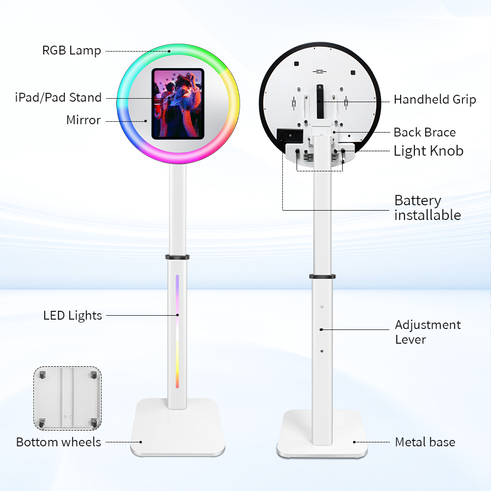 Adjustable Height Photo Booth  - Photo Booth Machine recension och pris