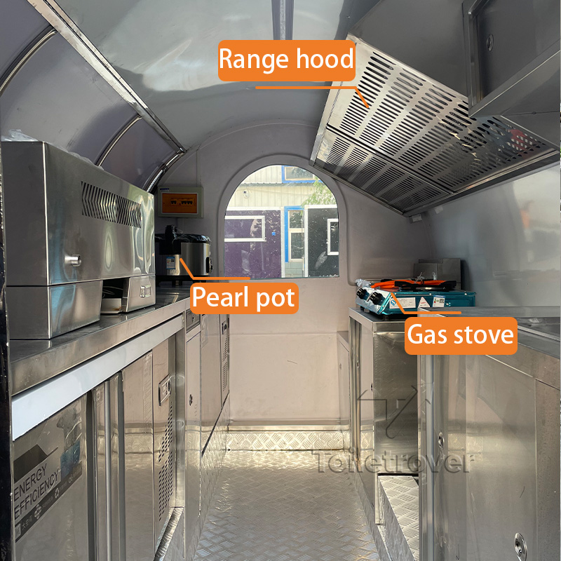 Street Mobile Food Cart Traile - Hot Dog Vending Cart recension och pris