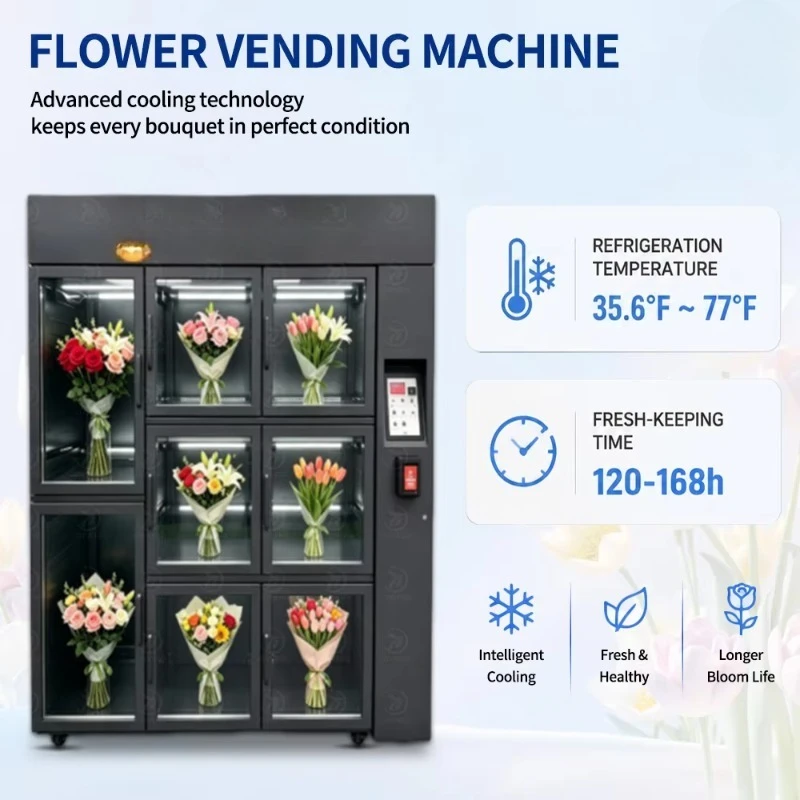 Flowers Vending Machines Sale  - Vending Machine Qr Code recension och pris