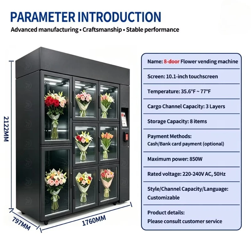 Flowers Vending Machines Sale  - Vending Machine Qr Code recension och pris